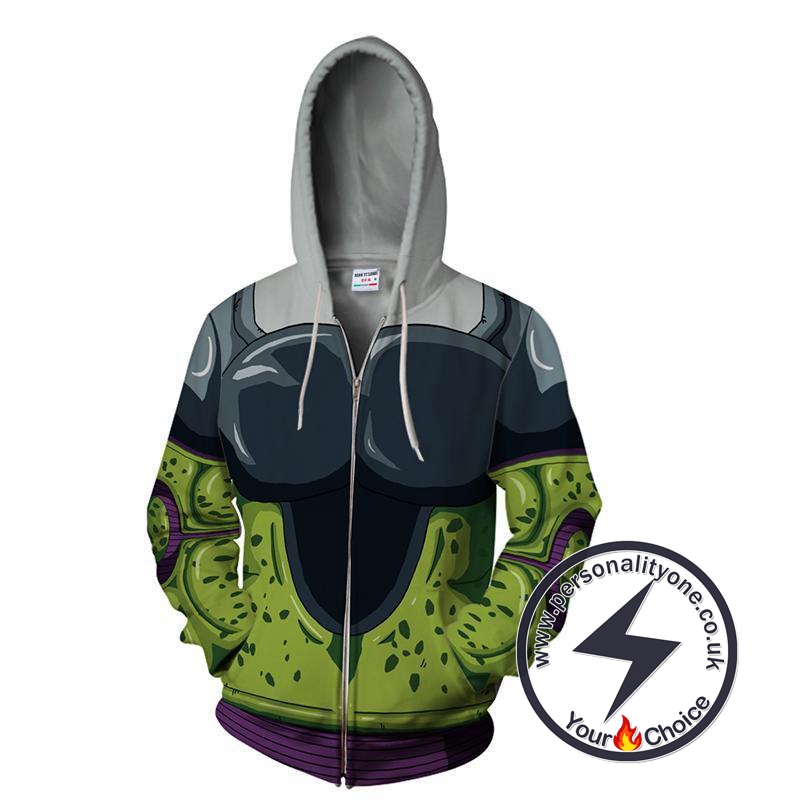 Dragon Ball Z Cell Hoodie Jacket